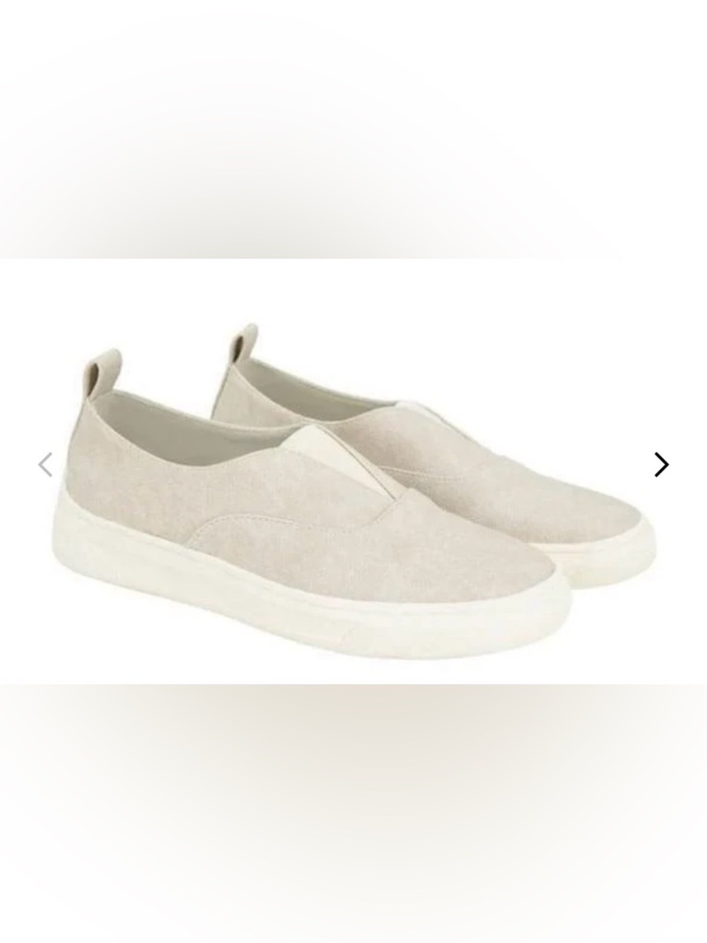 Kensie Women's Beige Salia Flexible Easy On Casual Shoes